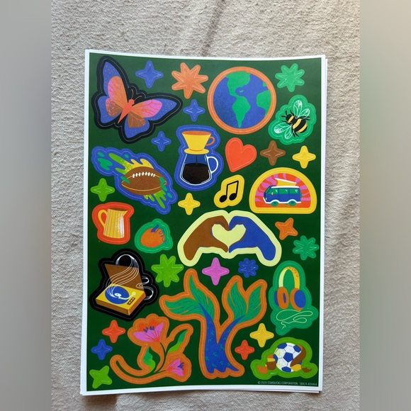 Starbucks Green Apron Tumbler with Stickers - Picture 8 of 10